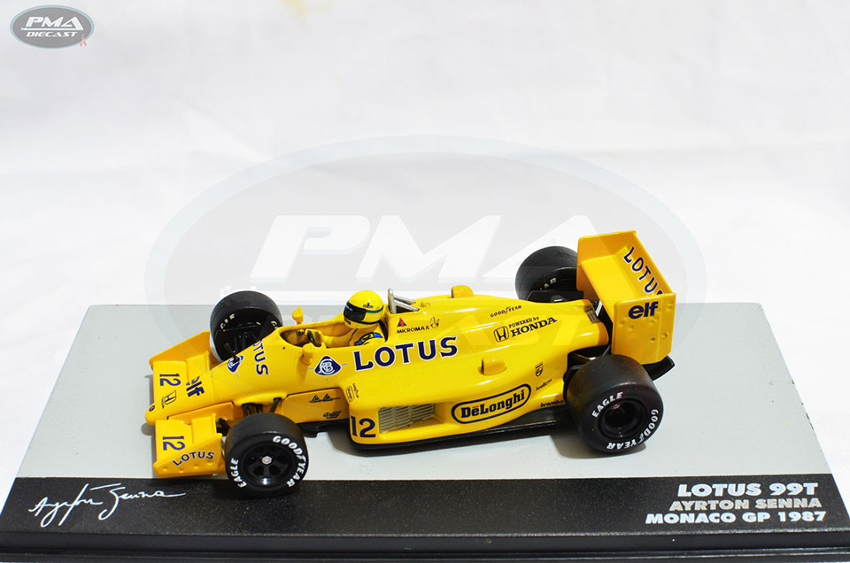 AYRTON SENNA 1987 LOTUS 99T 1:43